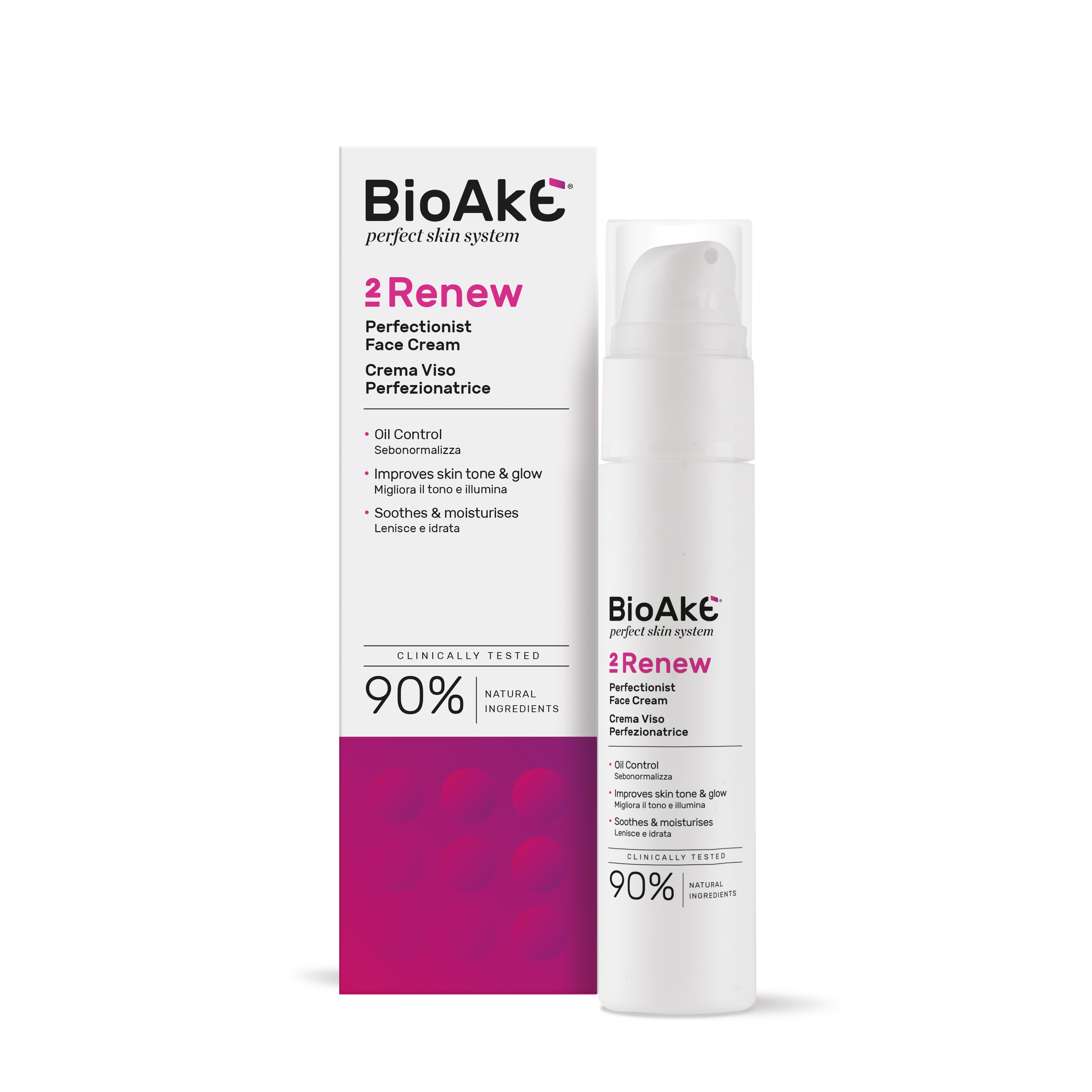 BioAkè Crema 5 in 1 sebonormalizzante pelle grassa acneica